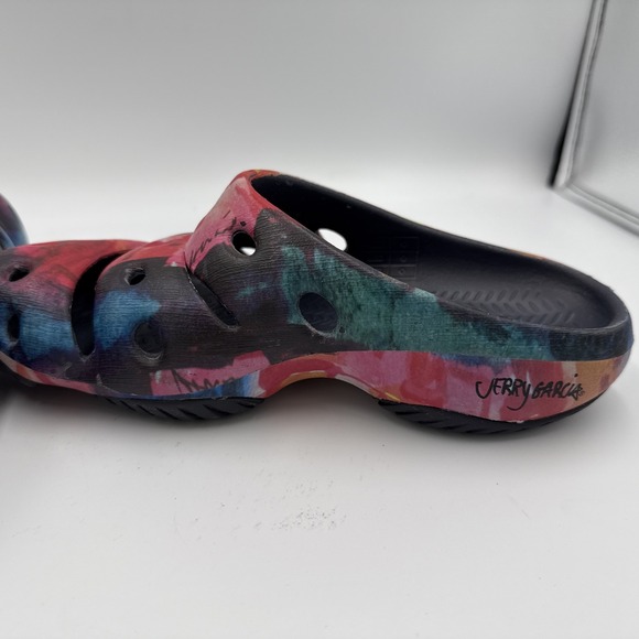 KEEN Women's Yogui Arts Garcia New York at Night Tie Dye Clogs Mules Size 6 - Picture 3 of 14